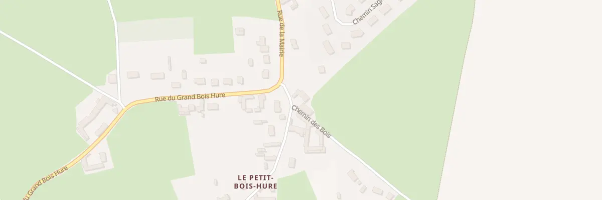 Plan du 1 Rue du Petit Bois Huré à Boisjean