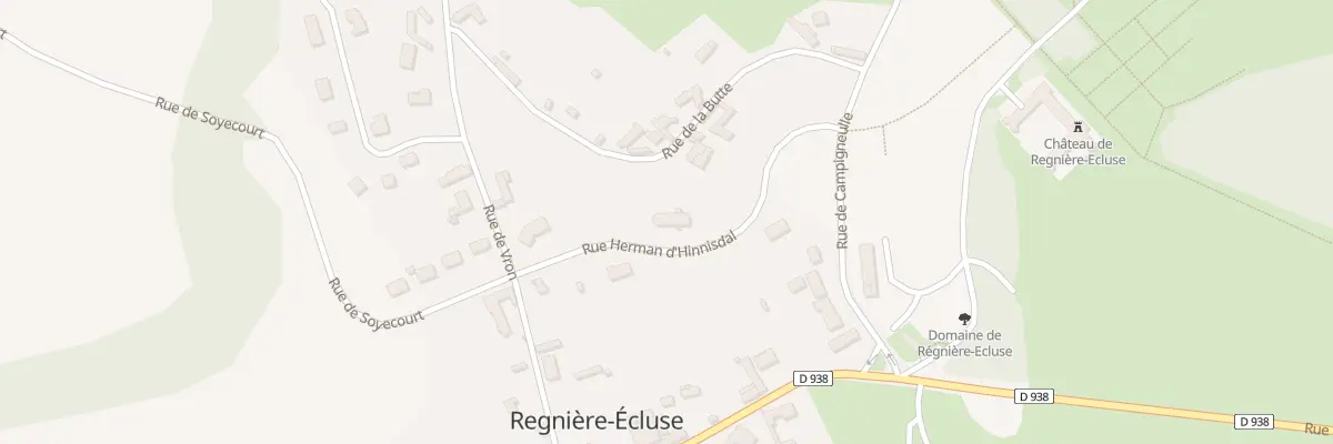 Plan du 9357F Rue Herman d’Hinnisdal à Regnière-Écluse