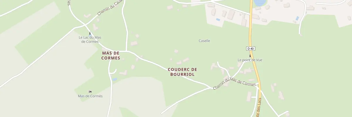 Plan du 5156 Couderc de Bourriol à Espédaillac