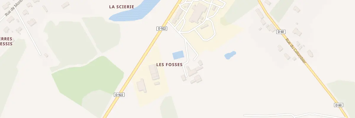 Plan du 5049 Les Fosses à Millançay