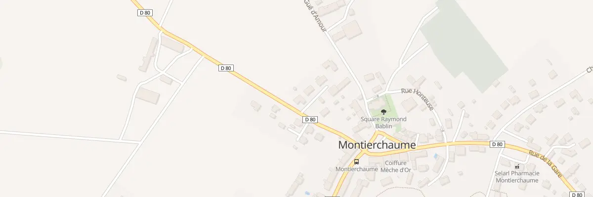 Plan du 5090 L’Ormeau Morin à Montierchaume