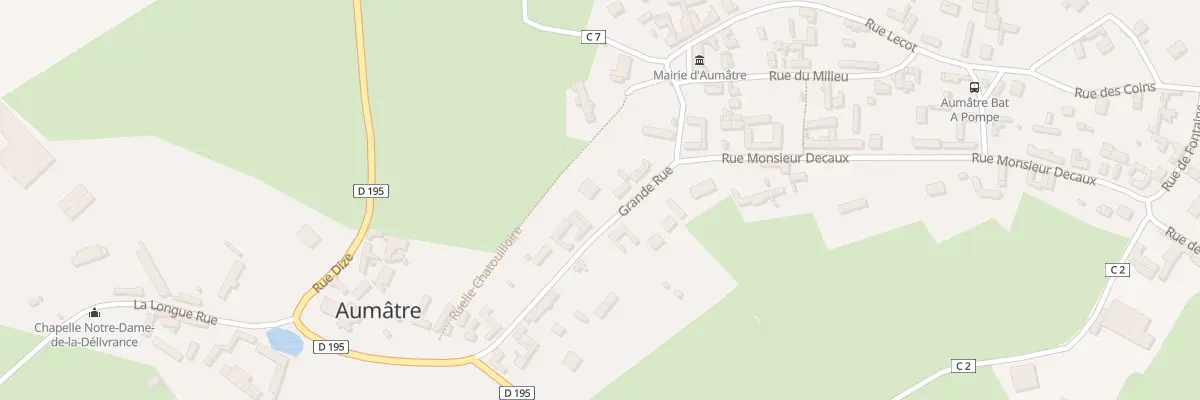 Plan du 4 Gr Grande Rue à Aumâtre