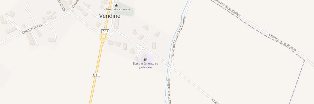 Plan du 3 Lot la Vendinelle à Vendine