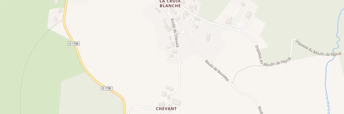 Plan du 5121 Chevant à Saint-Salvadour