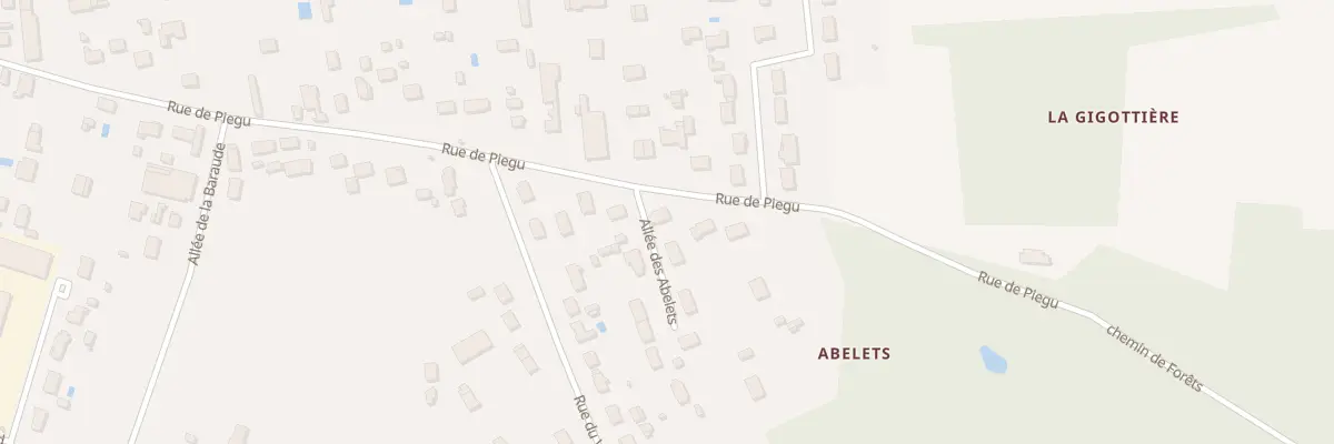 Plan du 55 Rue de Piégu à Romorantin-Lanthenay