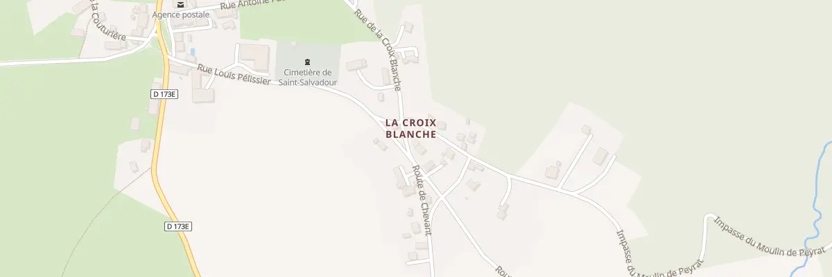 Plan du 5125 Chevant à Saint-Salvadour