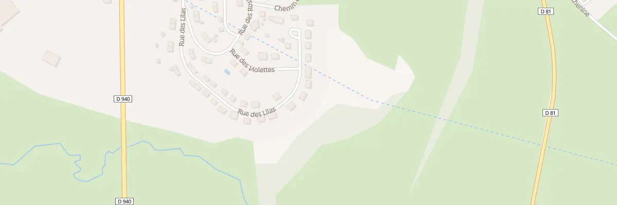 Plan du 5777C Rue des Lilas à Peyrat-le-Château