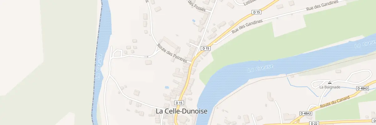 Plan du 42 Rue de la Marche à La Celle-Dunoise