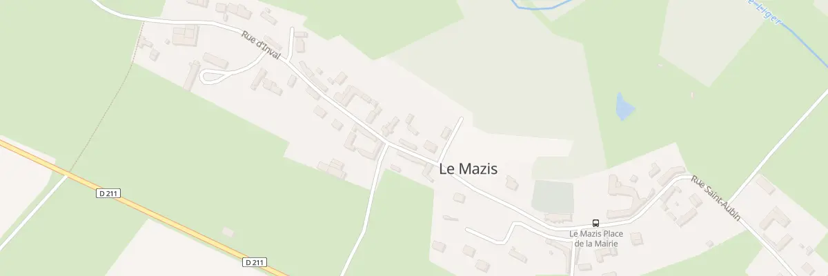 Plan du 5009 Le Village au Mazis