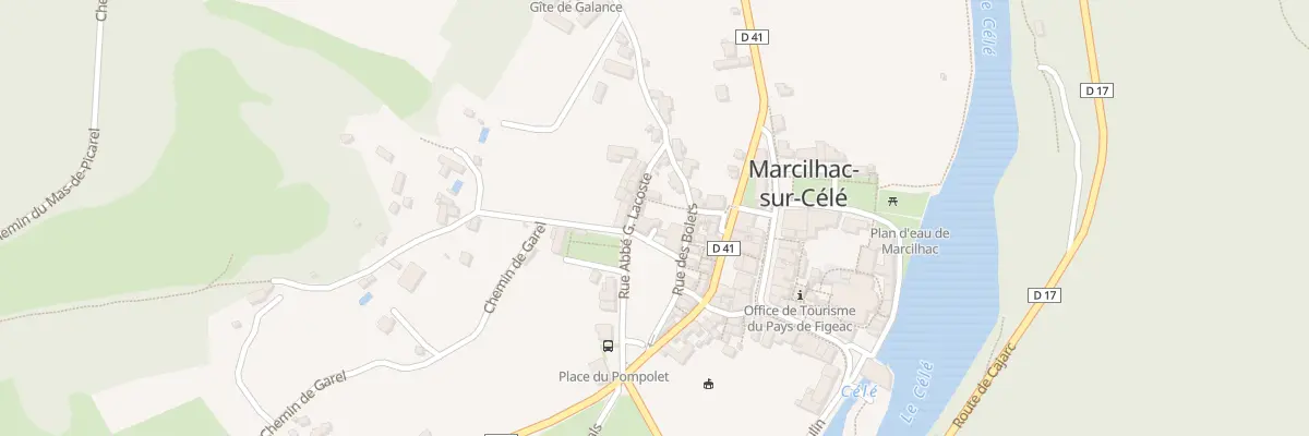 Plan du 5084 Le Bourg à Marcilhac-sur-Célé
