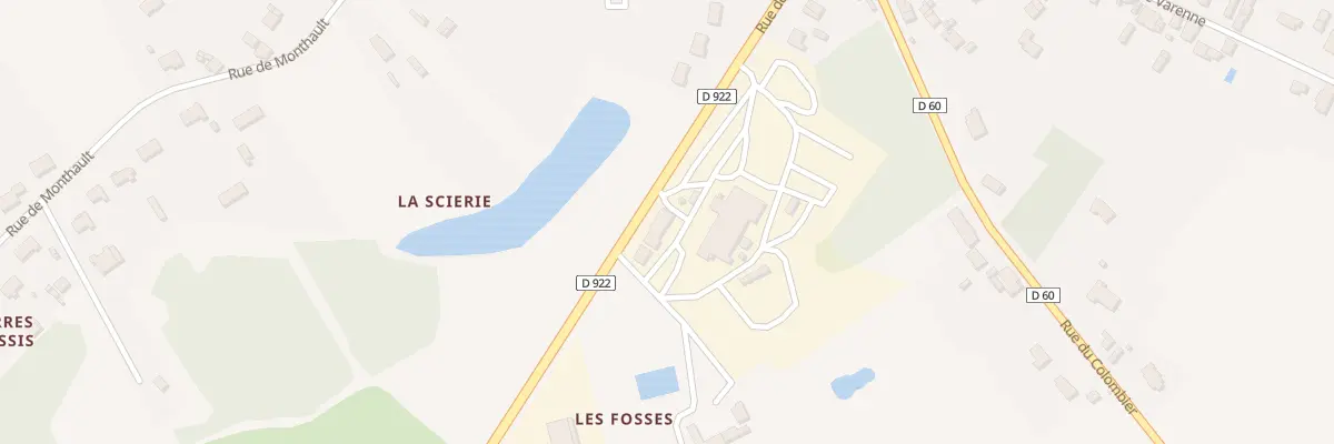 Plan du 19 Rue des Fossés à Millançay
