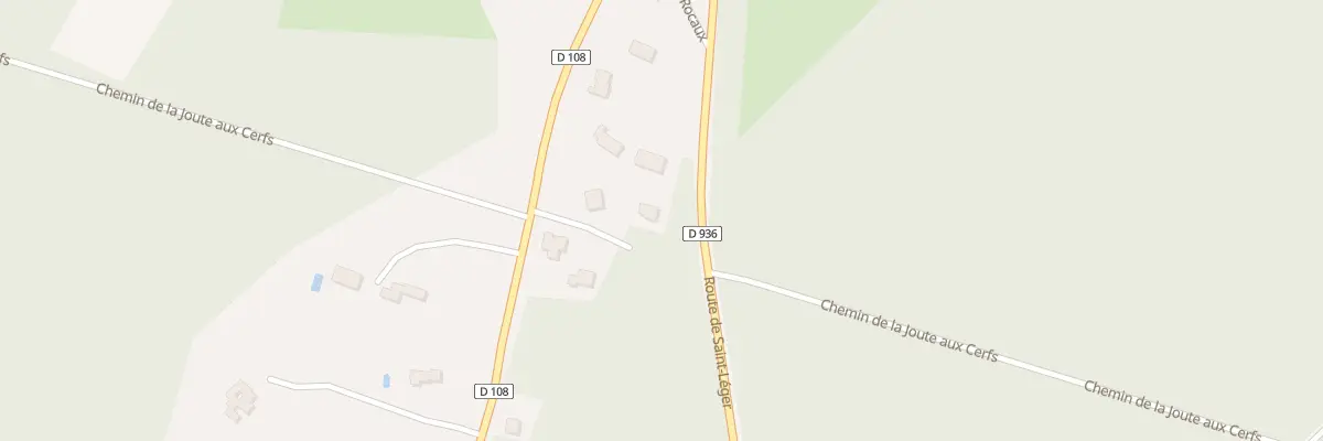Plan du 54 Rte de Saint-léger à Poigny-la-Forêt