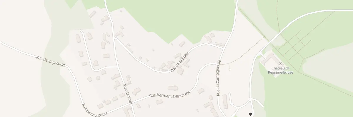 Plan du 6 Rue de la Butte à Regnière-Écluse