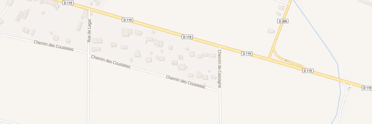 Plan du 14 Che des Coustetes à Rieucros