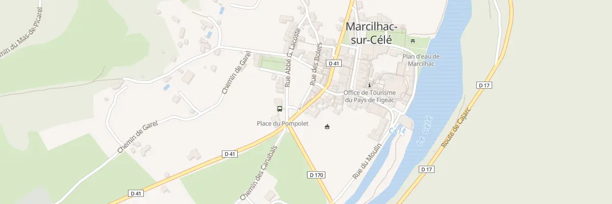 Plan du 5048 Le Bourg à Marcilhac-sur-Célé