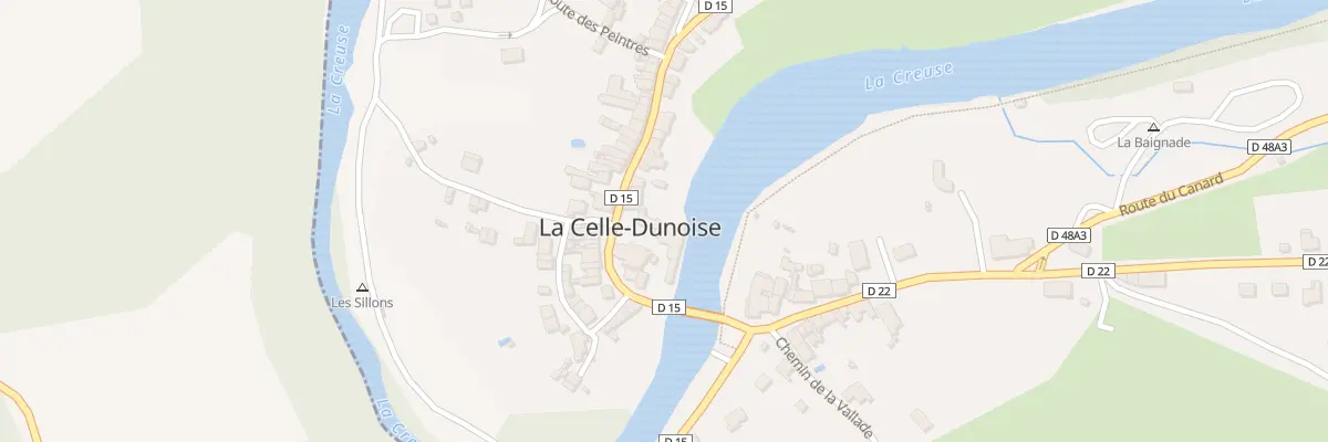 Plan du 7 Rue de la Marche à La Celle-Dunoise