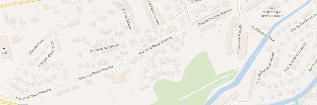 Plan du 23T Rue de la Reine Blanche à Gisors