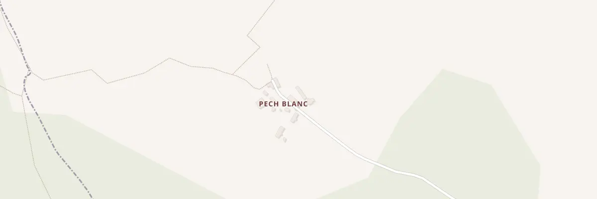 Plan du 121 Pech Blanc à Calvignac