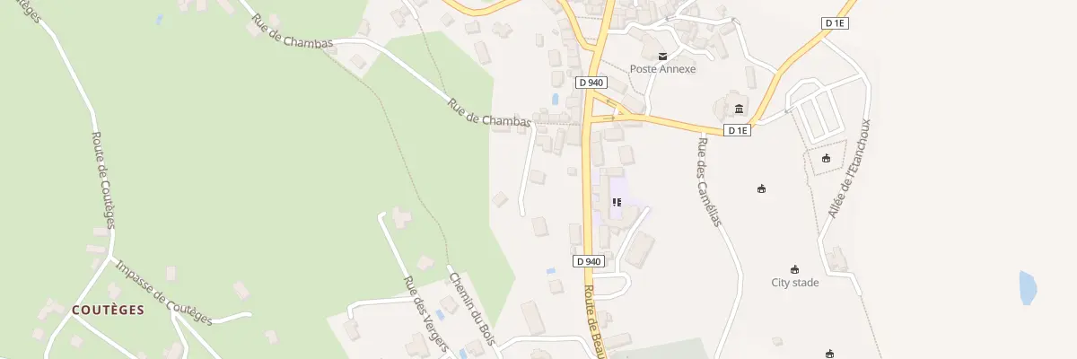 Plan du 3 Imp des Ecureuils à Sainte-Fortunade