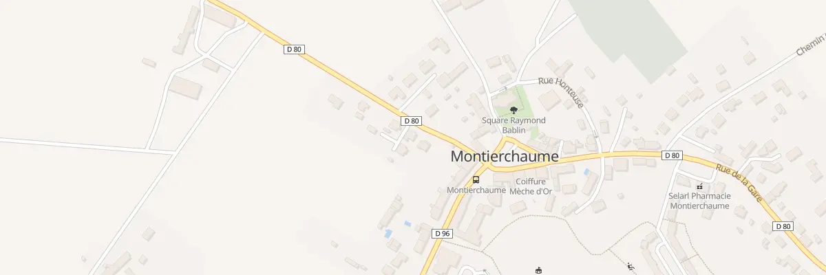 Plan du 5 Rue de l’Ormeau à Montierchaume