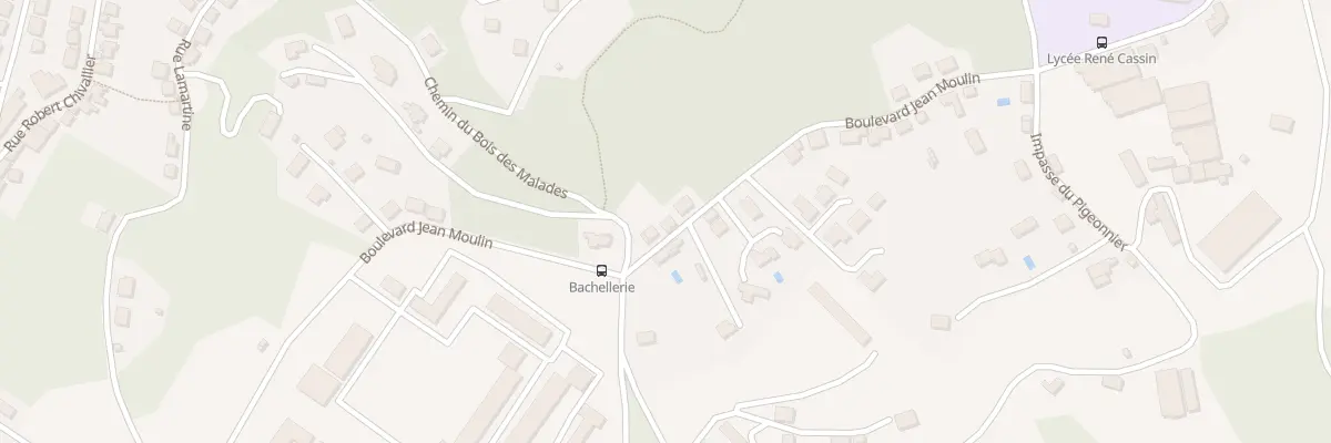 Plan du 46 Bd Jean Moulin à Tulle