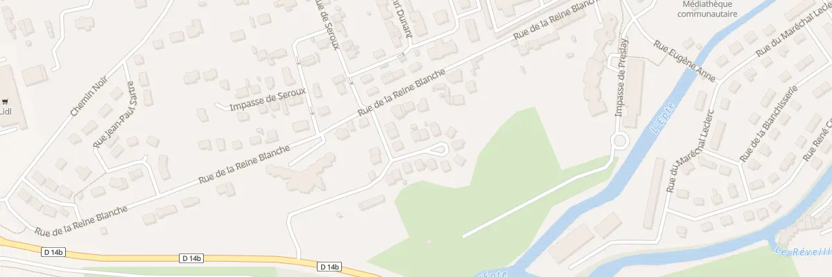 Plan du 7 Rue Georges Brassens à Gisors