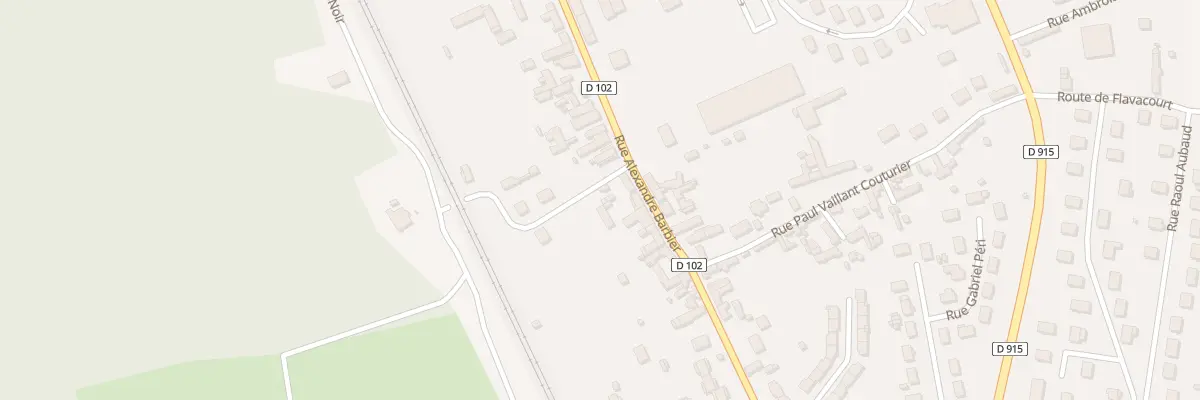 Plan du 52 Rue Alexandre Barbier à Sérifontaine