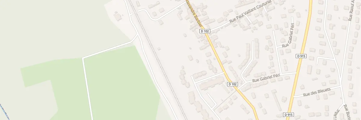 Plan du 8B Rue Marcel Cachin à Sérifontaine