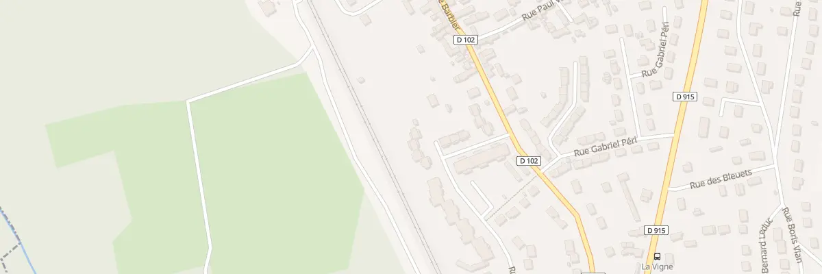 Plan du 10 Rue Marcel Cachin à Sérifontaine