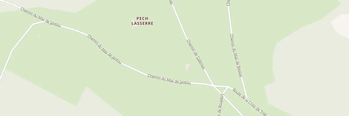 Plan du 105 Pech de la Serre à Larnagol