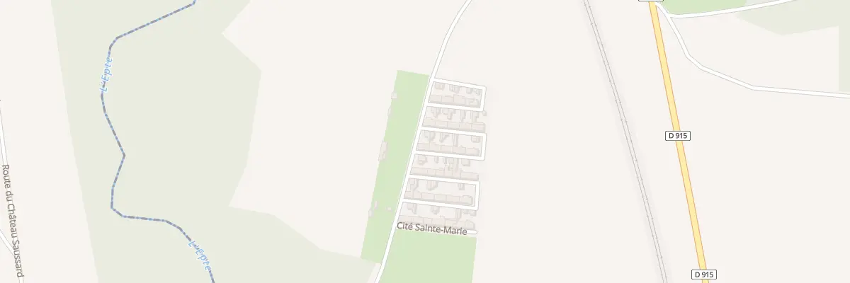 Plan du 19 Cité Ste Marie à Sérifontaine