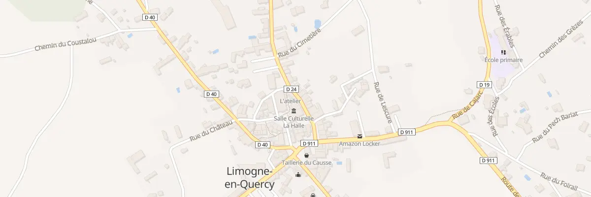 Plan du 83 Rue de Cénevières à Limogne-en-Quercy