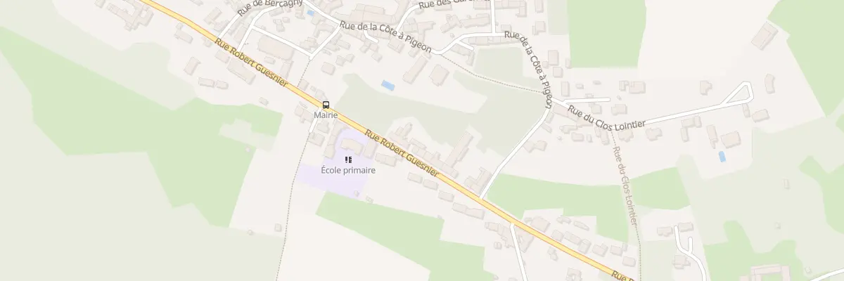 Plan du 24 Rue Robert Guesnier à Saint-Gervais
