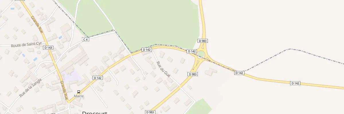 Plan du 22 Rue du Bout aux Moines à Drocourt