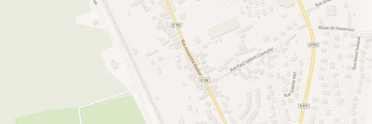 Plan du 54 Rue Alexandre Barbier à Sérifontaine