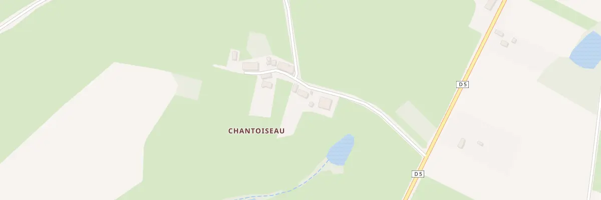 Plan du 2 Chantoiseau à Méasnes