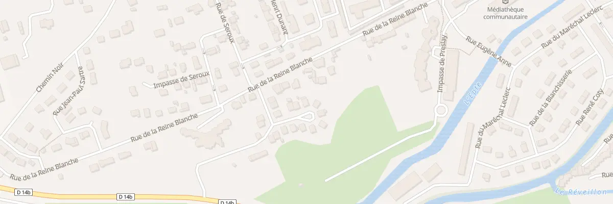 Plan du 11 Rue Georges Brassens à Gisors