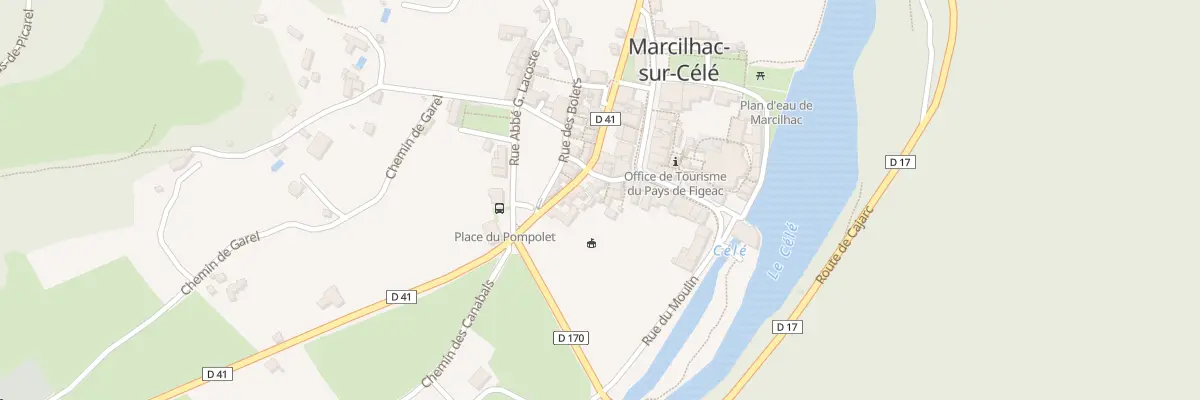 Plan du 5059 Le Bourg à Marcilhac-sur-Célé
