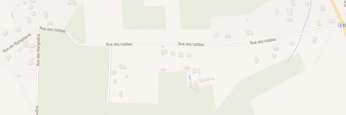 Plan du 35 Rue des Vallées à Saint-Julien-sur-Cher