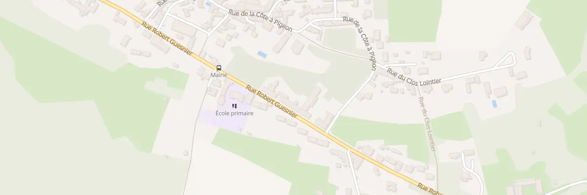 Plan du 22 Rue Robert Guesnier à Saint-Gervais