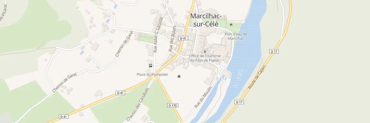 Plan du 5061 Le Bourg à Marcilhac-sur-Célé