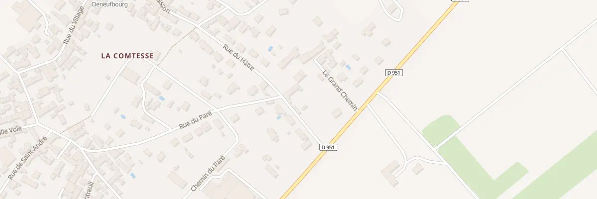 Plan du 35 Rue du Hâtre à Cléry-Saint-André