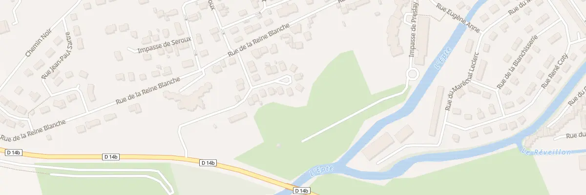 Plan du 19 Rue Georges Brassens à Gisors
