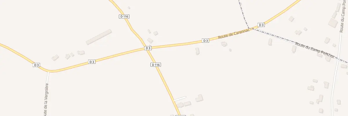 Plan du 620 Rte du Bourg à Tauriac