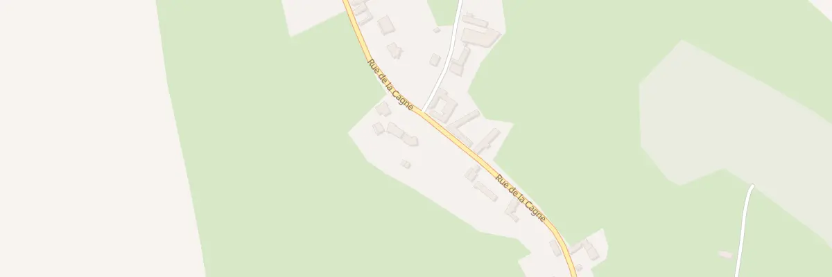 Plan du 319 Rue de la Cagne à Bernieulles