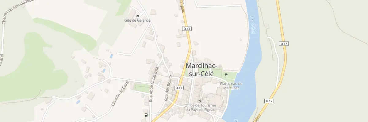 Plan du 5077 Le Bourg à Marcilhac-sur-Célé