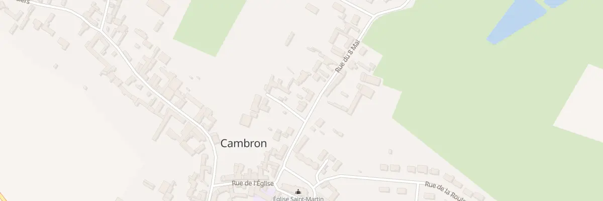 Plan du 11 Rue du Huit Mai à Cambron