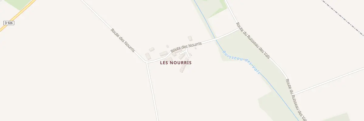 Plan du 5227 Les Nourris à Liniez