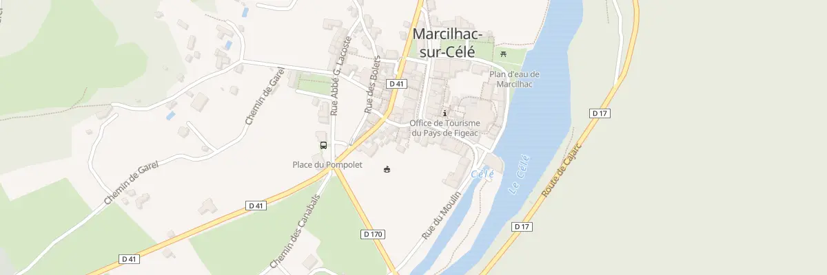 Plan du 5035 Le Bourg à Marcilhac-sur-Célé