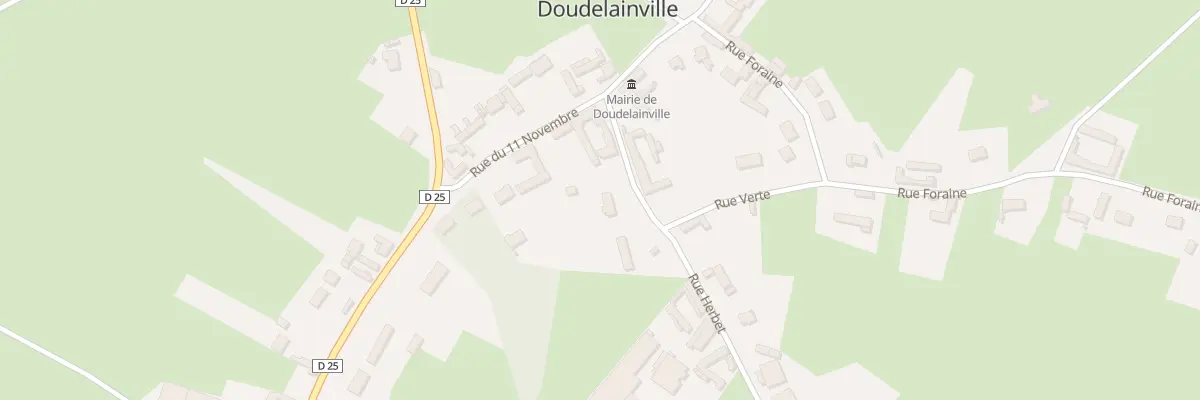 Plan du 2B Rue Herbet à Doudelainville